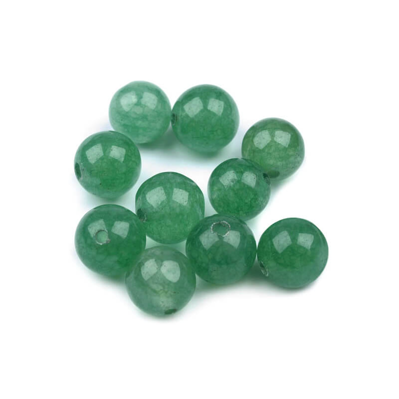 Dabīgā akmens pērle Avanturīns Ø8mm