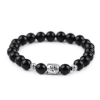 Onyx natural stone bead Ø8mm | Ø12mm