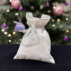 Gift bag 24x18cm – snowflakes and Christmas patterns