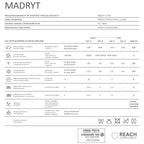 Furniture fabrics - leatherettes Madryt