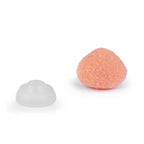 Plastmasas zamša deguntiņš rotaļlietām 10x12mm
