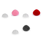 Plastmasas zamša deguntiņš rotaļlietām 10x12mm