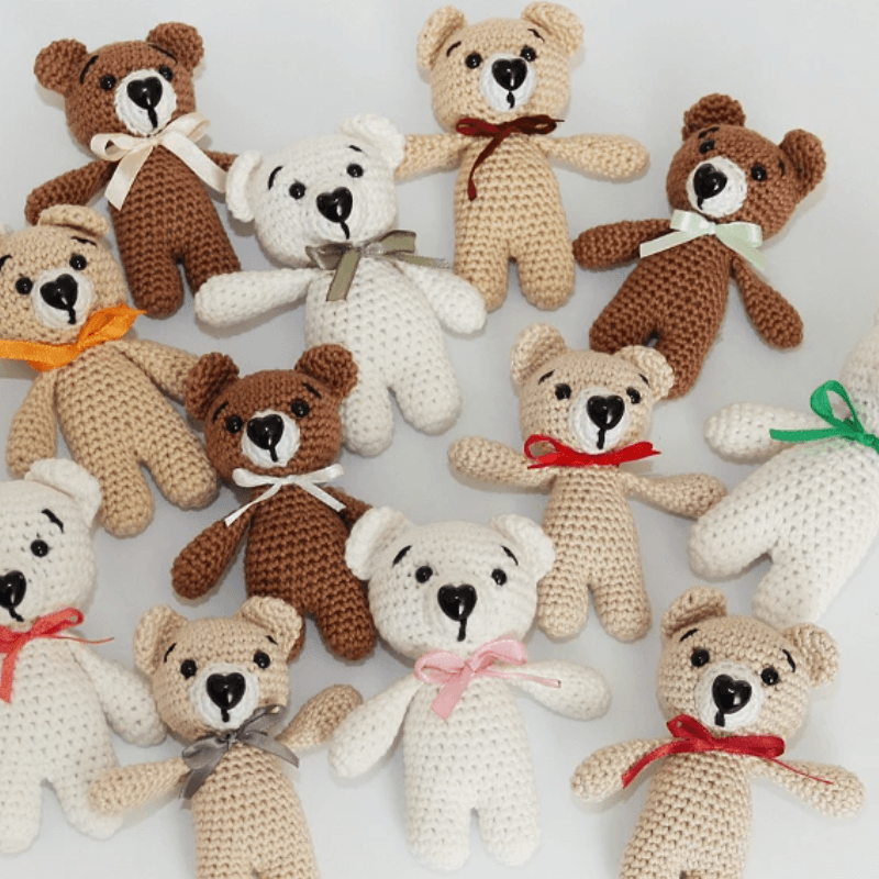 Plastic suede nose for toys 11x14mm
