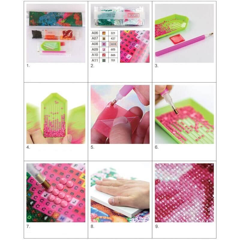 Diamond painting set 40x50cm