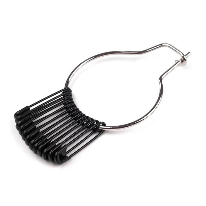 Metal safety pin set 19mm