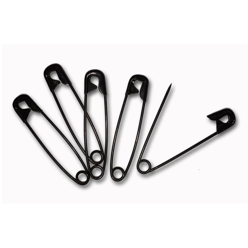 Metal safety pin set 40mm