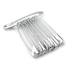 Metal safety pin set 40mm