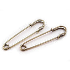 Decorative safety pin 13x65mm
