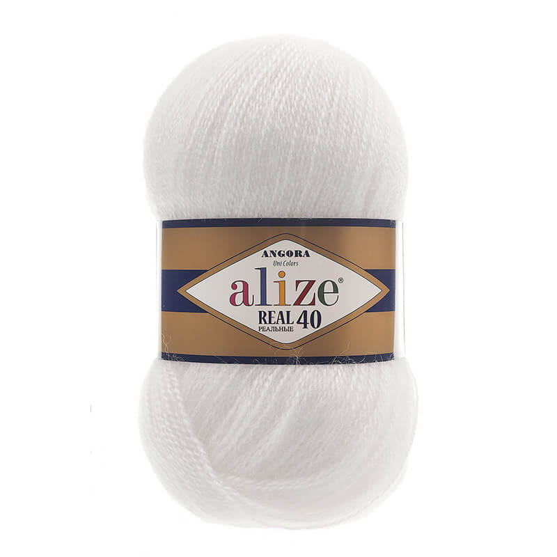 Alize Angora Real 40 yarn 100g | 480m