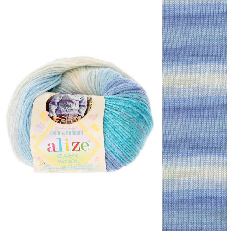 Alize Baby Wool Batik yarn 50g | 175m
