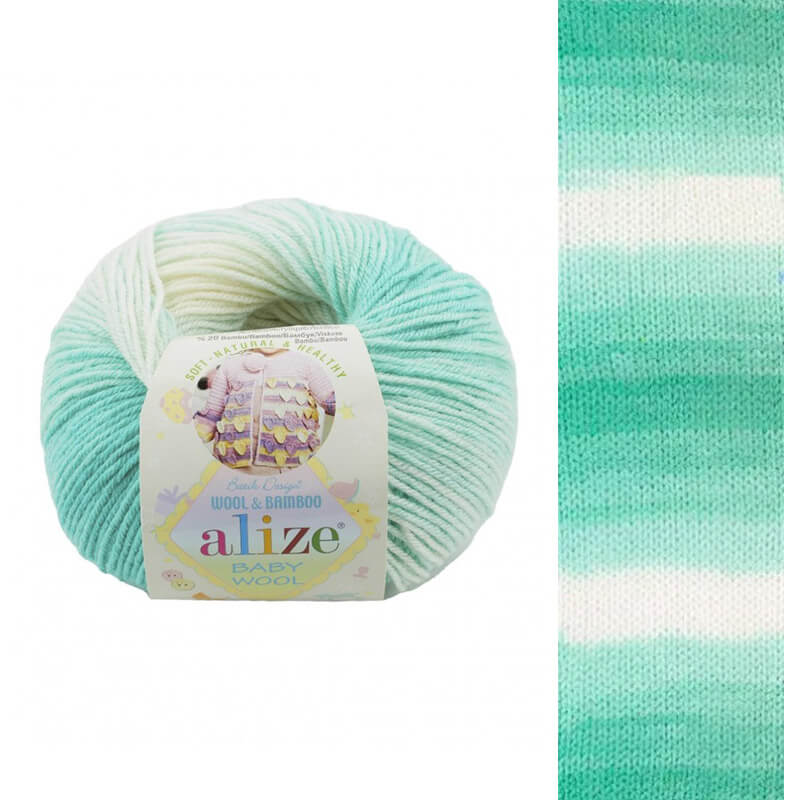 Alize Baby Wool Batik yarn 50g | 175m