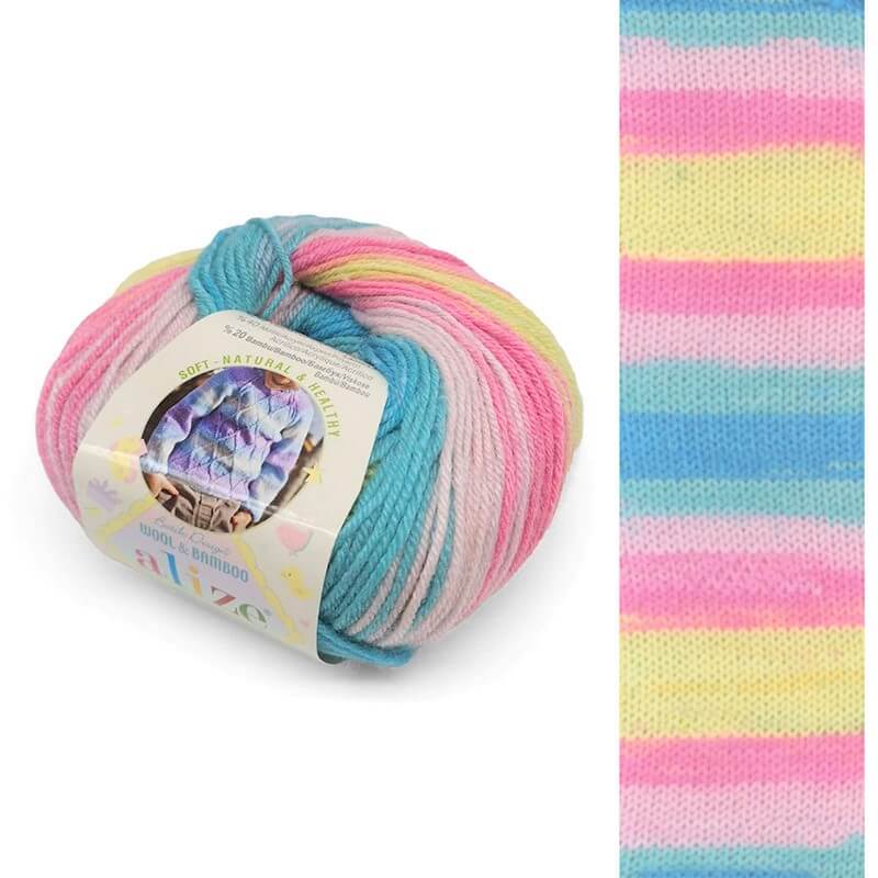 Alize Baby Wool Batik yarn 50g | 175m