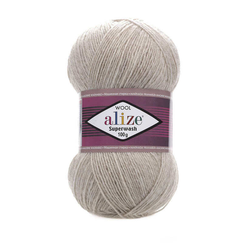 Alize Superwash Comfort Sock yarn - solid color 100g | 420m