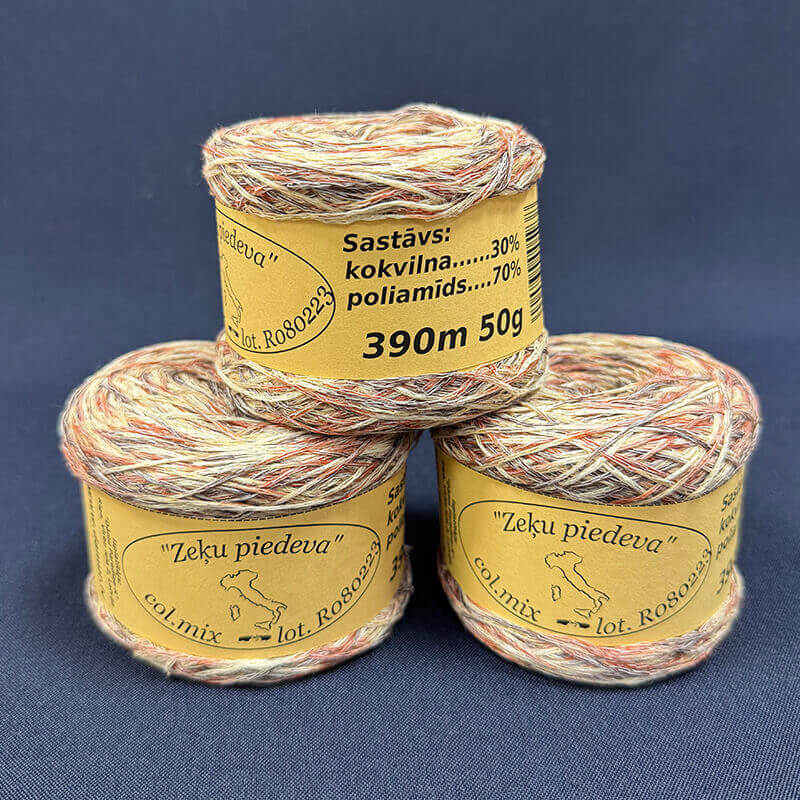 Extra yarn for knitting socks 50g | 390m