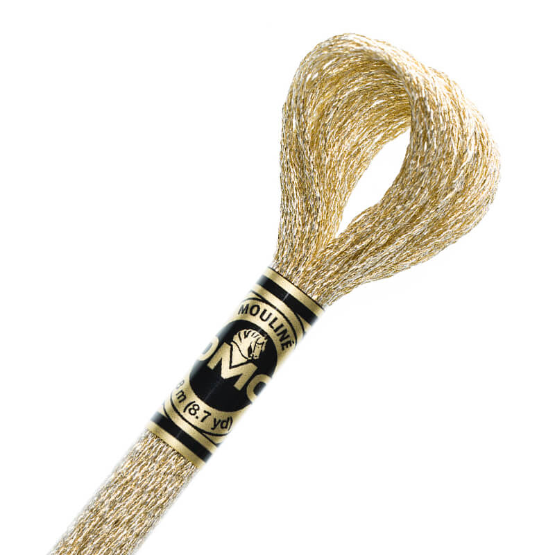 DMC diegs izšūšanai Light Effects - ar metālisku spīdumu