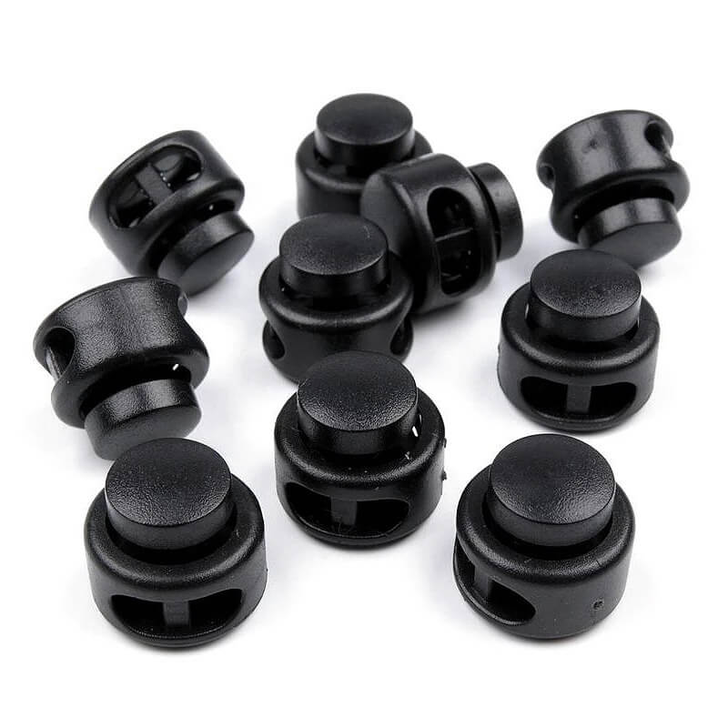 Fiksators auklām 13x15mm - melns