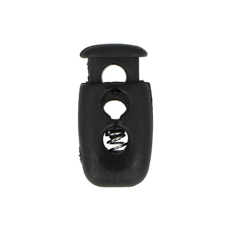 Auklu fiksators 11x22mm - melns