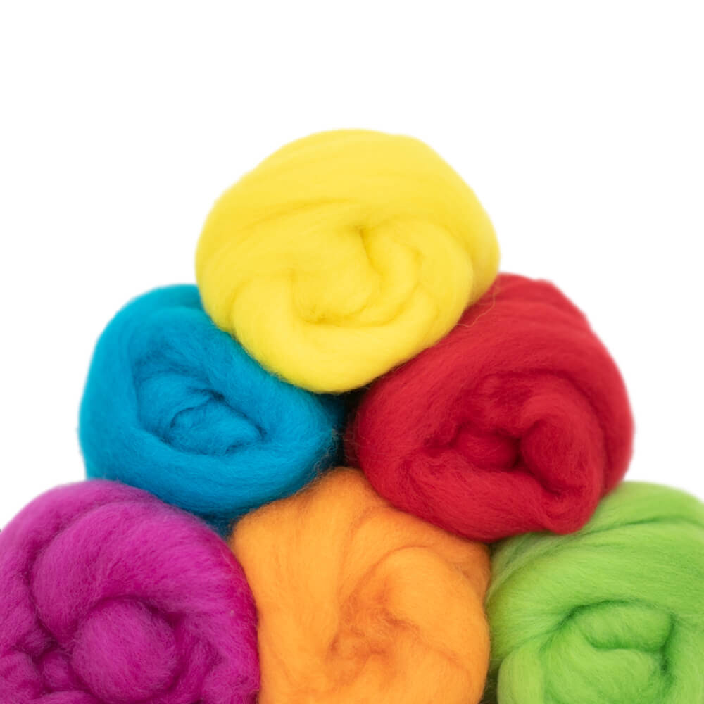 Merino vilnas dzija filcēšanai 25g