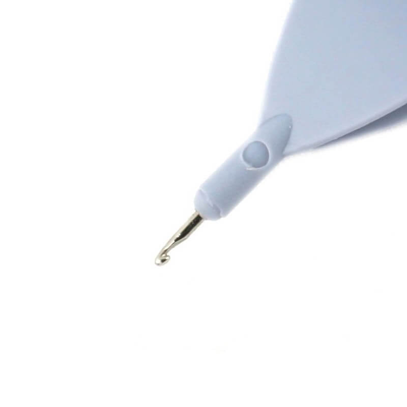 Frivolitē kuģītis ar āķi