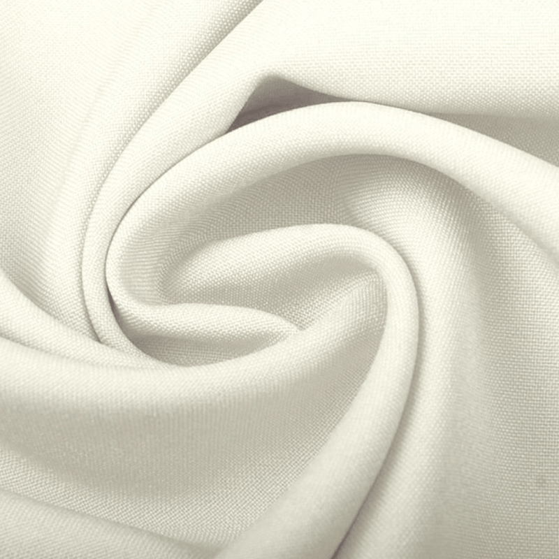 Gabardīna audums 150cm | 175g/m² - 2 piena balts