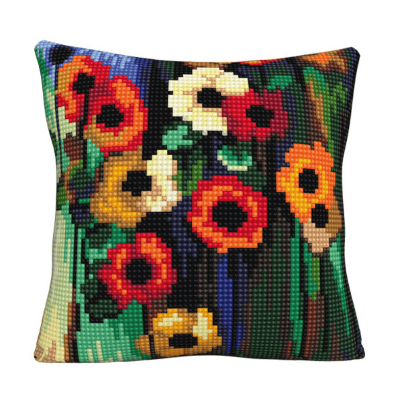 Embroidery kits - flowers