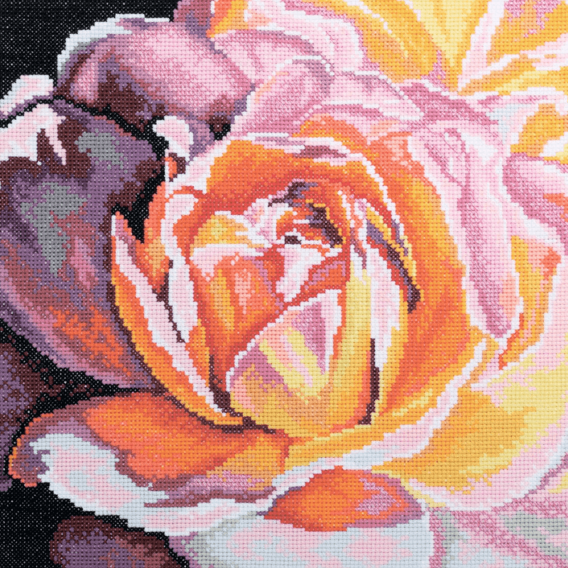 Embroidery kits - flowers