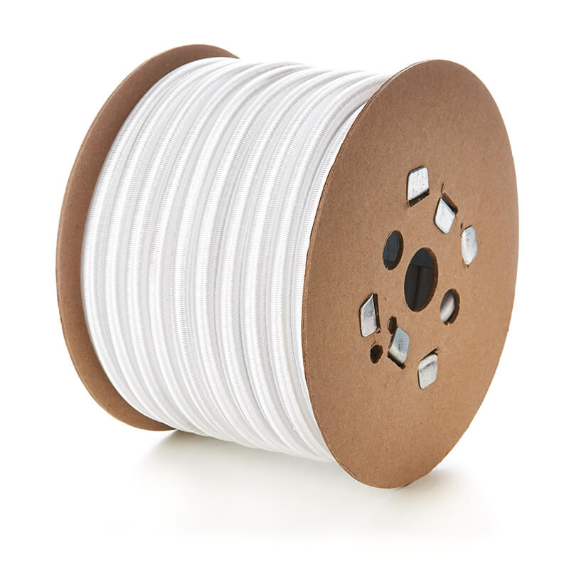 Round rubber band Ø1.5-8mm - white