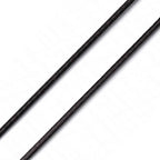 Round rubber Ø1.5-8mm - black