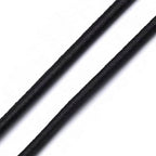 Round rubber Ø1.5-8mm - black