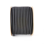 Round rubber Ø1.5-8mm - black