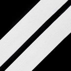 Flat rubber band 0.3-10cm – white