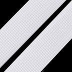 Flat rubber band 0.3-10cm – white