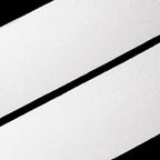 Flat rubber band 0.3-10cm – white
