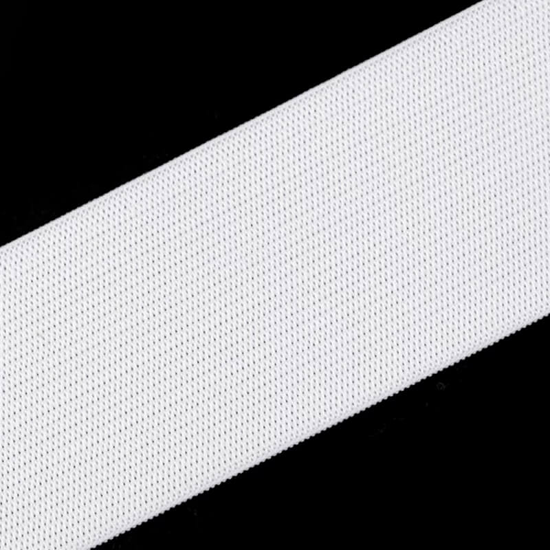 Flat rubber band 0.3-10cm – white
