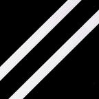 Flat rubber band 0.3-10cm – white