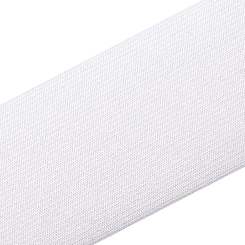 Flat rubber band 0.3-10cm – white