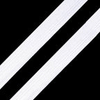 Flat rubber band 0.3-10cm – white