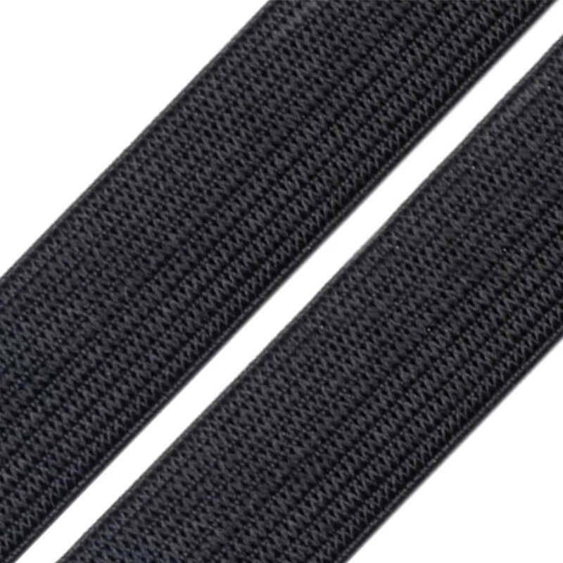 Plakana gumija 0,3-10cm – melna