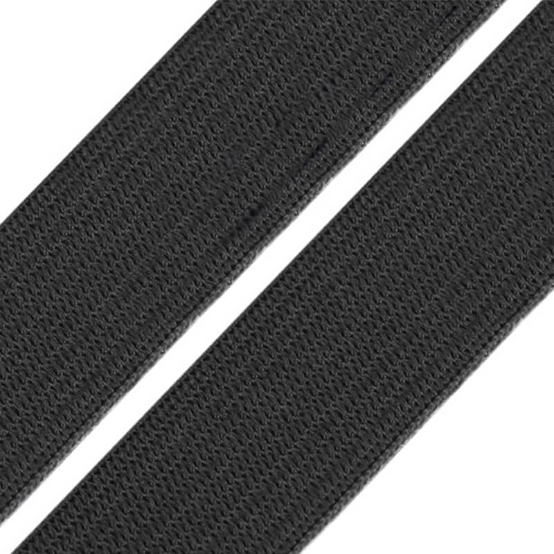 Plakana gumija 0,3-10cm – melna