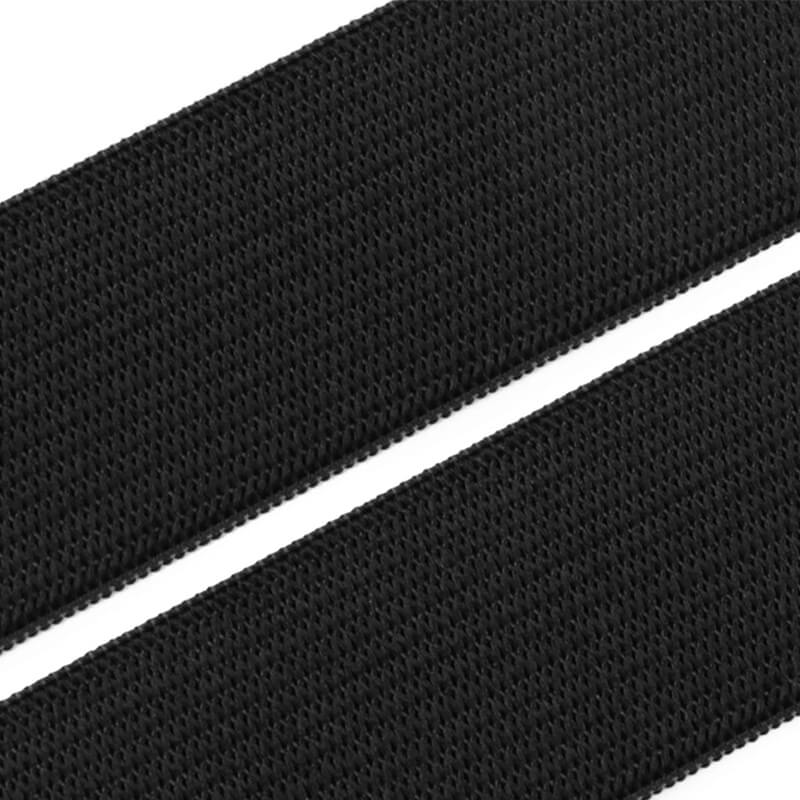 Plakana gumija 0,3-10cm – melna