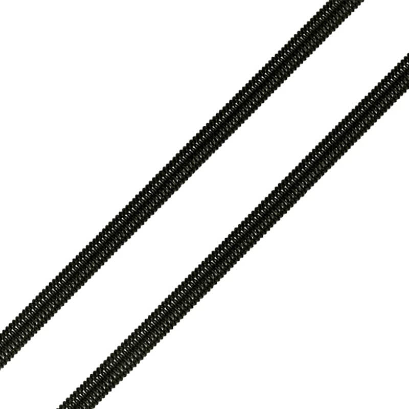 Plakana gumija 0,3-10cm – melna