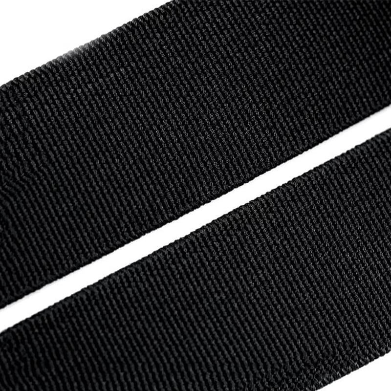 Plakana gumija 0,3-10cm – melna