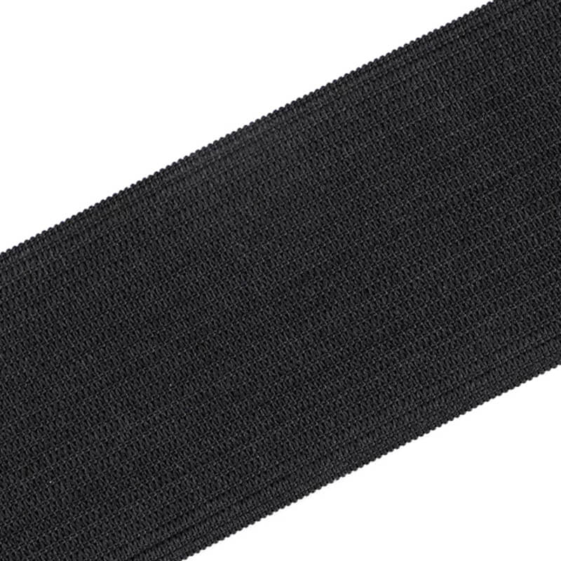 Plakana gumija 0,3-10cm – melna
