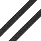 Plakana gumija 0,3-10cm – melna