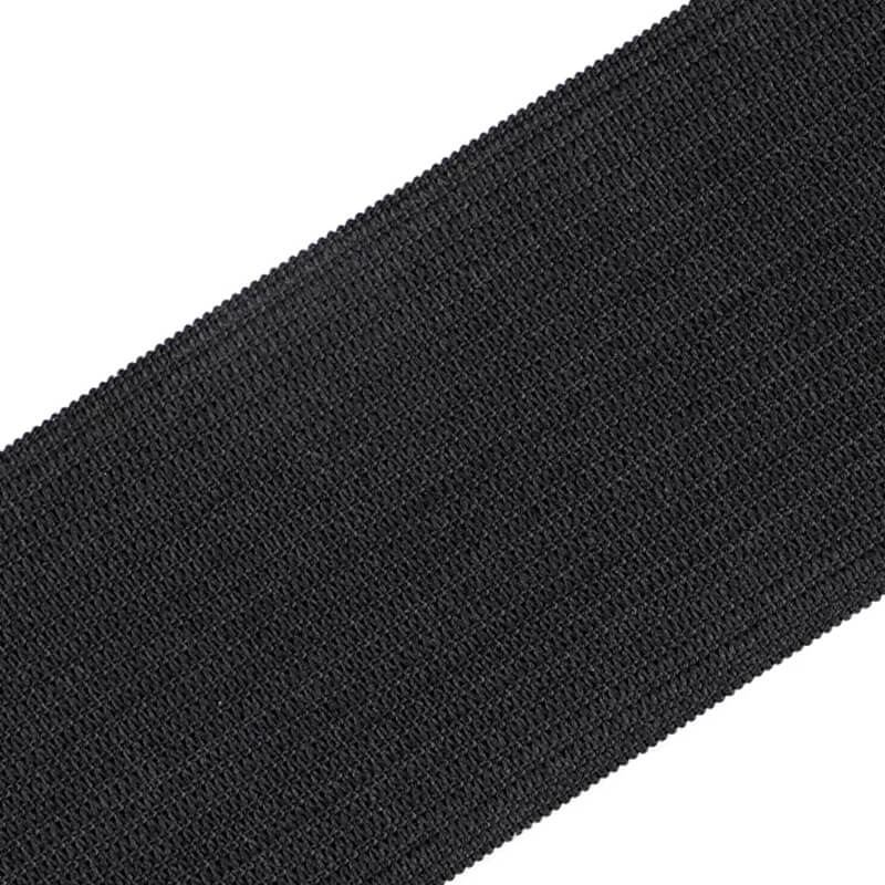 Plakana gumija 0,3-10cm – melna