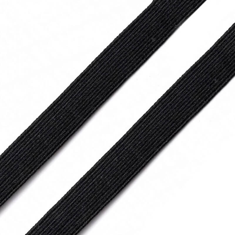 Plakana gumija 0,3-10cm – melna