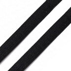Plakana gumija 0,3-10cm – melna