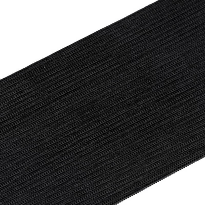 Plakana gumija 0,3-10cm – melna