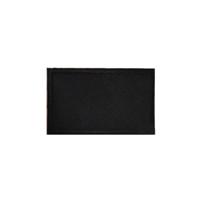 Decorative iron-on patch - rectangular 65x38mm