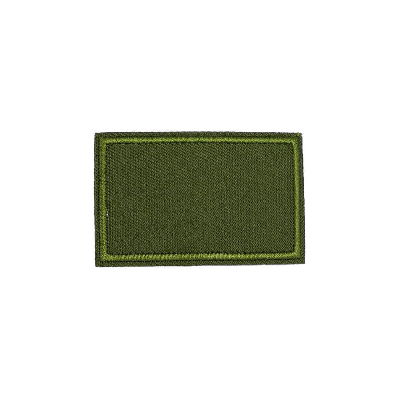 Decorative iron-on patch - rectangular 65x38mm